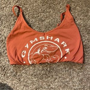 Gymshark medium salmon colored sports bra